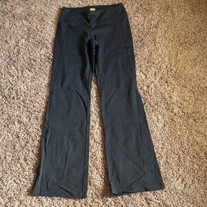 Lucy Black Flared Yoga Pants